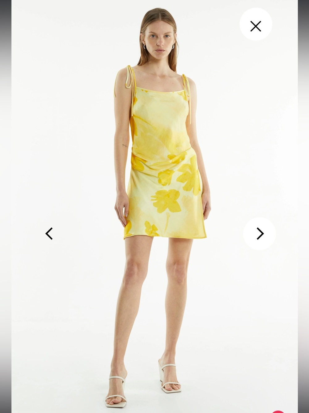 THIRDFORM Wild Flower Wrap Mini Slip